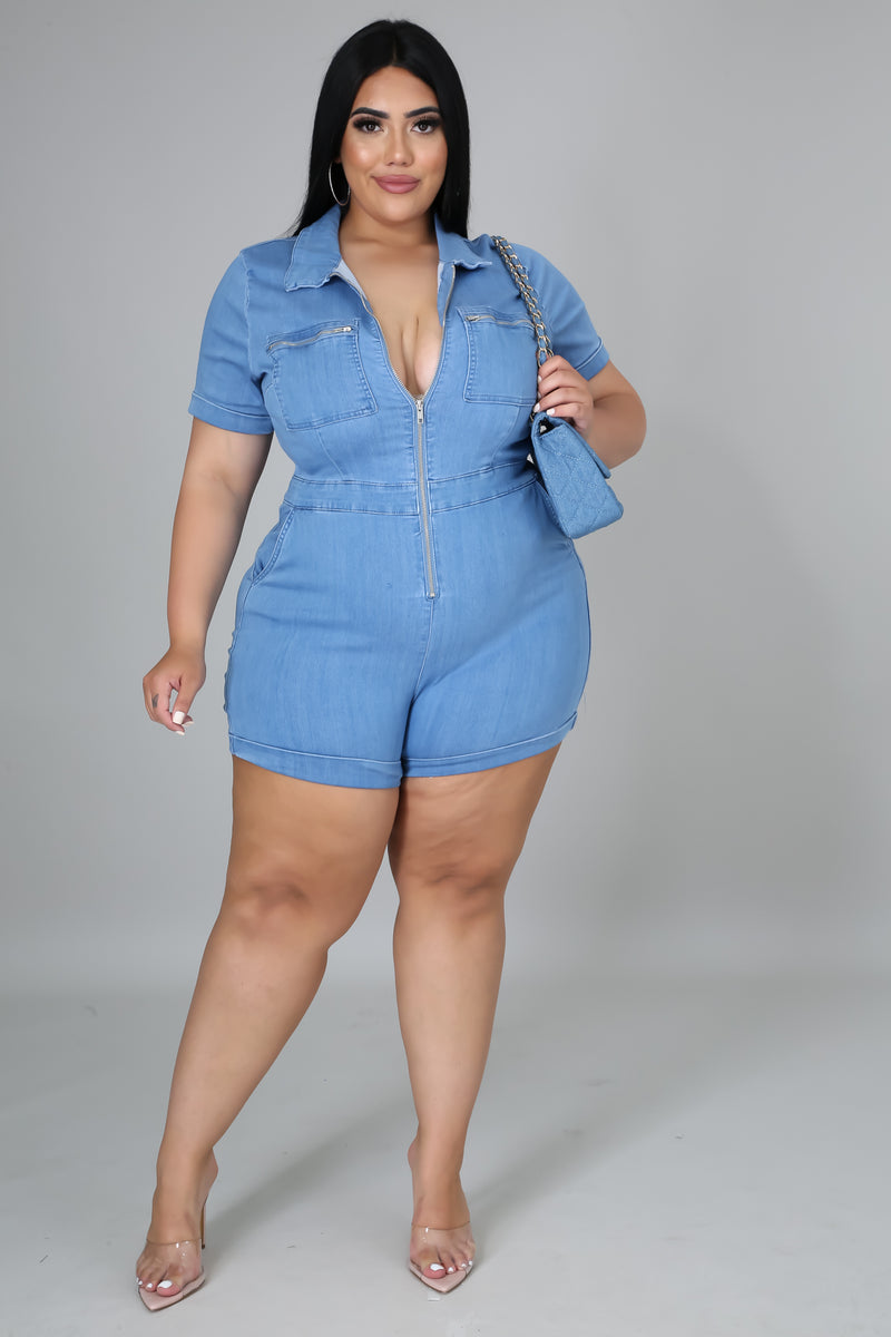 plus size denim romper dress Women's Plus Size Denim Overalls Dress Romper Sleeveless Adjustable Straps Jumper Jean Midi Dresses