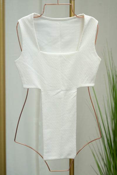 Remy Crop Top - White