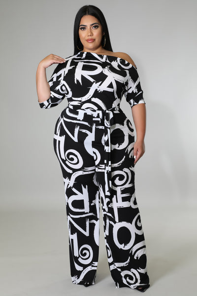 Ebony Jumpsuit - PLUS