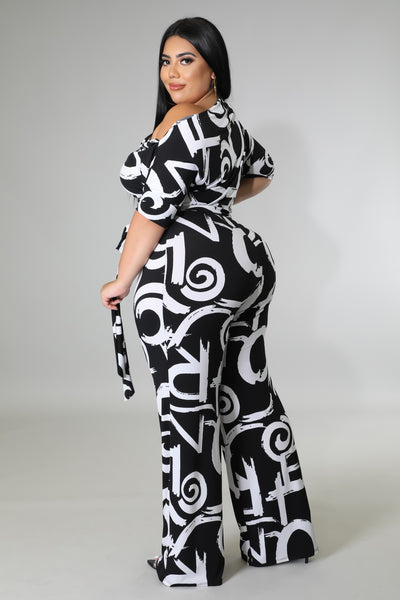 Ebony Jumpsuit - PLUS