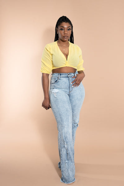Mia Knot Crop Top
