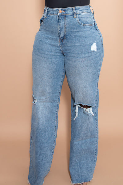High Waist Mom Jeans