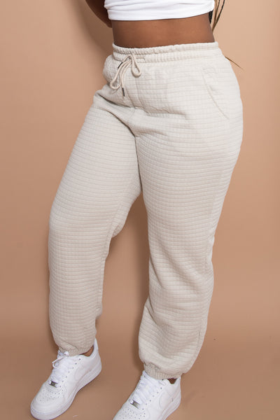 Waffle Jogger Pants