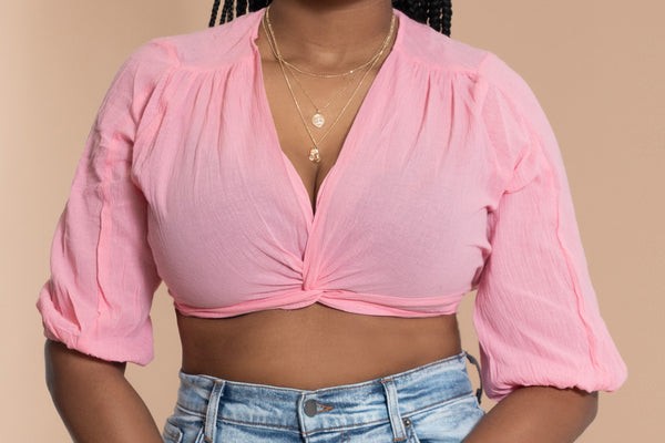 Mia Knot Crop Top