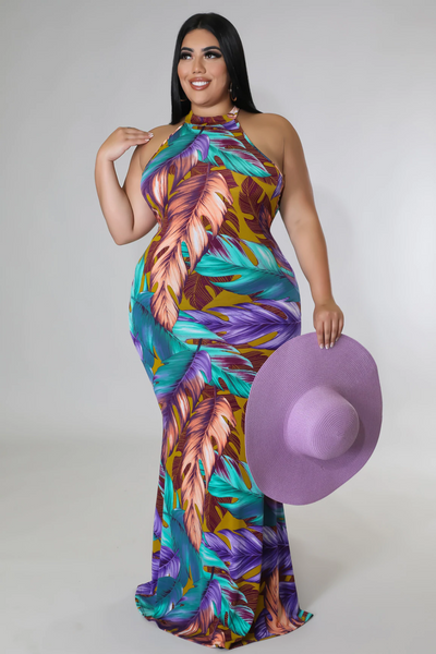 Allure - Floral Maxi Dress PLUS