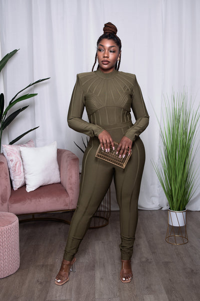 Kiara - Bandage Jumpsuit