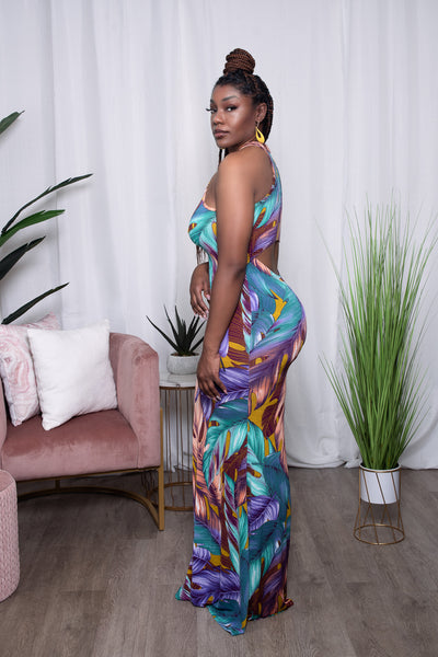 Allure - Floral Maxi Dress