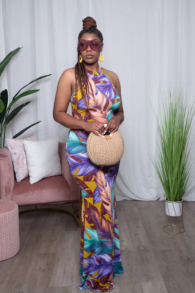 Allure - Floral Maxi Dress