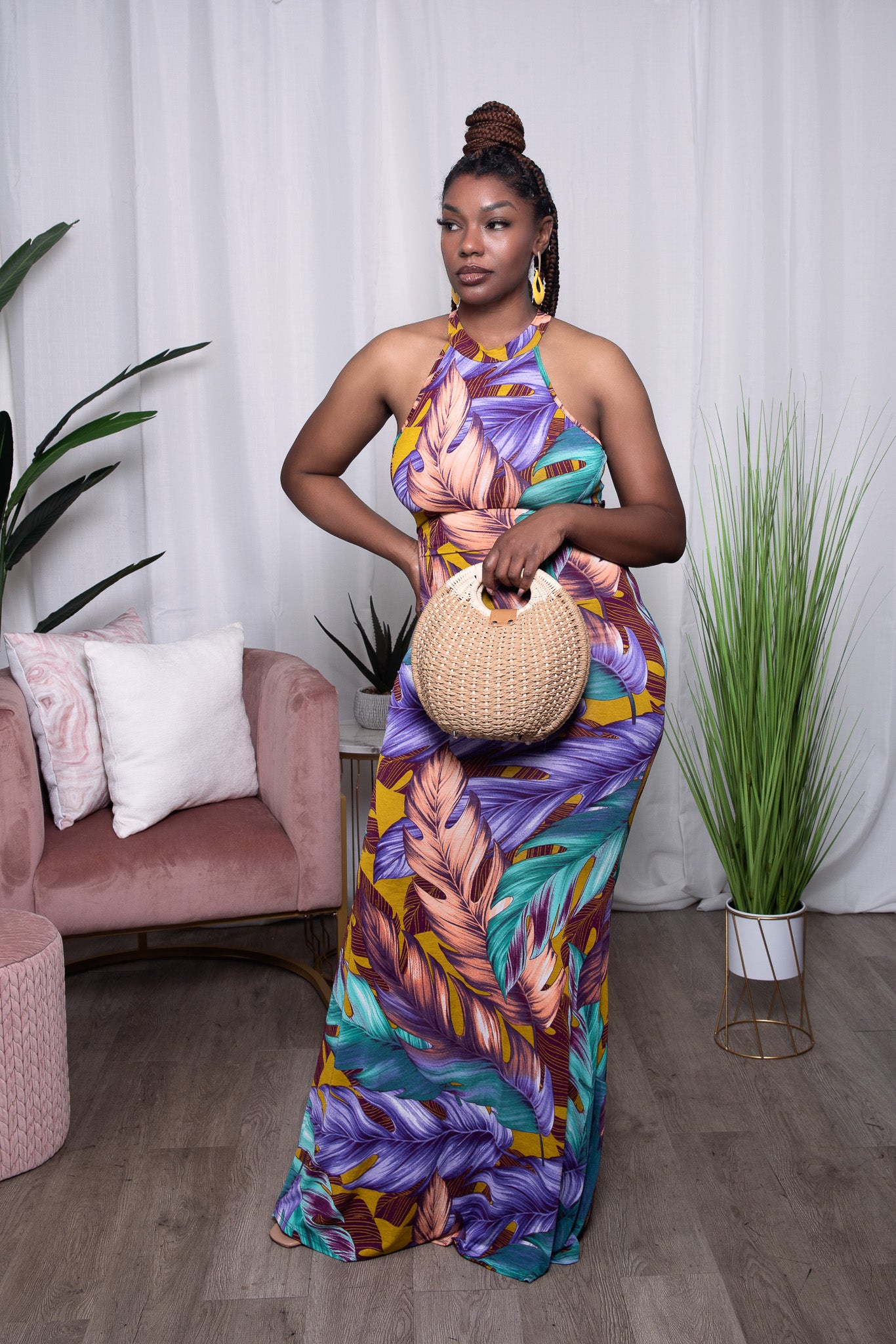 Allure - Floral Maxi Dress
